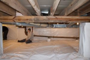 crawlspace encapsulation- ohio state waterproofing