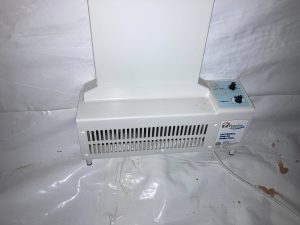 EZ Breathe basement ventilation system installed in a clean encapsulated crawl space for moisture control