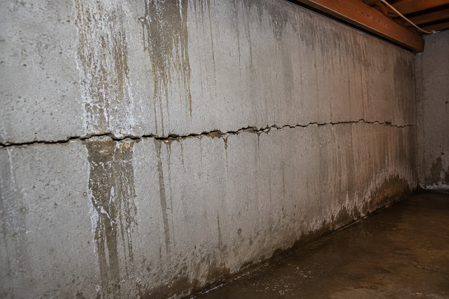 horizontal crack